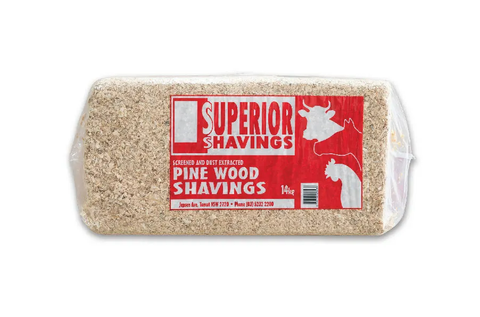 Superior Wood Shavings 14kg - 70Lt