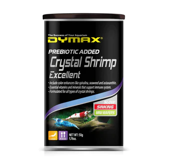 Dymax Crystal Shrimp Slow Sinking Mini Wafer 10g