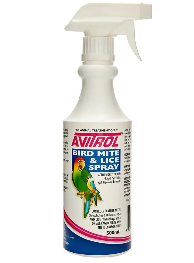 Avitrol Plus Bird & Mite Spray 500ml Uncle Tom's Pet & Poultry