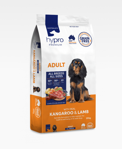 Hypro Adult Kangaroo & Lamb Grain Free Dog Food