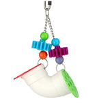 Bainbridge Interactive Foraging Hanging Pipe Bird Toy