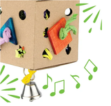 Bainbridge Destructive Activity Box with Bell Bird Toy