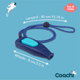 Coachi Whizzclick Navy & Light Blue