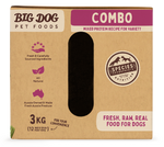 Big Dog Combo Raw Diet Dog Food 3kg