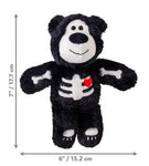 Kong Halloween Wild Knots Skeleton Bear Md/L