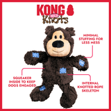 Kong Halloween Wild Knots Witch Bear Purple Medium
