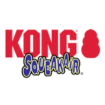 Kong Squeakair Ball with Rope Medium