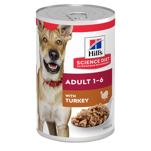 Hills Science Diet Adult with Turkey Can 370