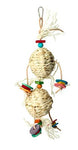 Bainbridge Naturals Double Maize Ball Bird Toy