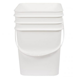 UT 20L Square Pail Bucket with 2 x Feeding Spout