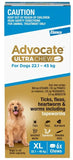 Advocate UltraChew XLarge 22.1-45Kg Blue 6 Pack [SZ:6 PACK]