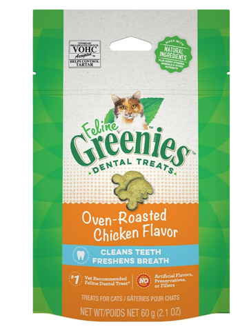 Greenies Cat Dental Treats Chicken Flavour