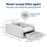 Petsafe ScoopFree Clumping Self-Cleaning Litter Box