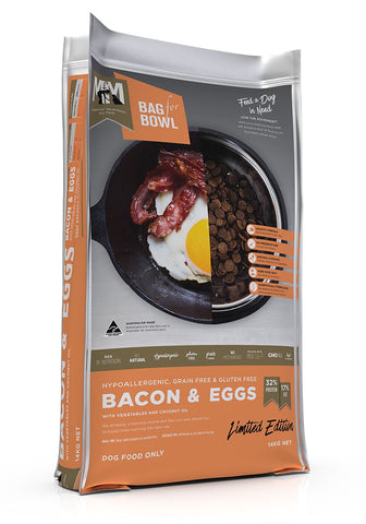 Meals For Mutts Bacon & Egg Grain Free Dry Dog Food