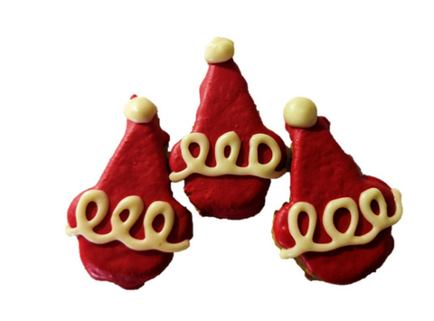 Huds & Toke Santa Hat Doggy Cookie Single