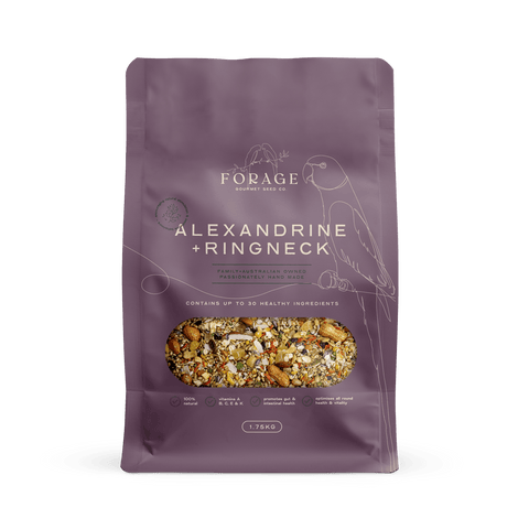 Forage Gourmet Seed Alexandrine, Ringneck Mix [SZ:1.75KG]