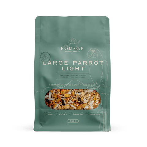 Forage Large Parrot Light Mix [SZ:500G]