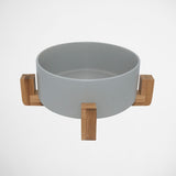 Louie Living Bowl With Stand (Grey)