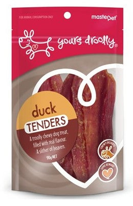 Yours Droolly Duck Tenders 450g