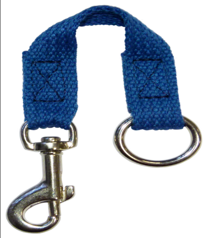 Connector Safety Strap 19cm Blue