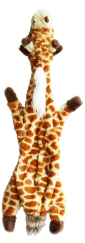 K9 Homes No Stuffing Crinkles Giraffe Dog Toy