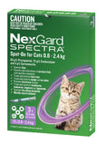 Nexgard Spectra Spot on for Cats 0.8-2.4kg