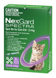 Nexgard Spectra Spot on for Cats 0.8-2.4kg