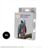 Prestige Bird Harness and Leash Black - XS (110-190g) [SZ:X-SMALL]