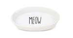 Cattitude Meow Ceramic Cat Bowl