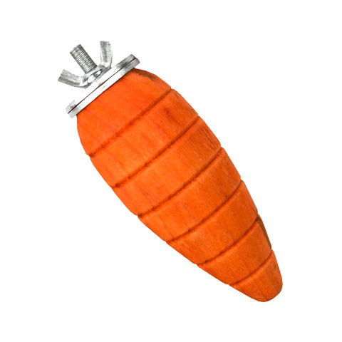 Pipsqueak Wooden Chew Carrot