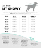 Huskimo Mt Snowy Dog Coat Snowy Rose [SZ:33CM]