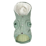 Huskimo Mt Snowy Hoodie Dog Coat Eucalyptus [SZ:27cm]