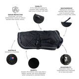 Huskimo Summit Pro Dog Coat Dark Sky [SZ:40cm]