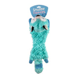 Flatties Dog Toy Blue Raccoon