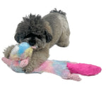 Flatties Dog Toy Rainbow Unicorn
