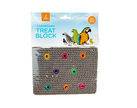 Avian Care Naturals Cardboard Treat Block Medium