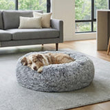 Superior Hugzzz Memory Foam | Ortho Curl Up Cloud Calming Dog Bed - Medium