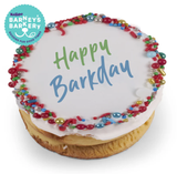 Kazoo Birthday Dog Cookie - Happy Barkday