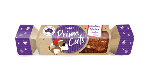 Kazoo Chicken Christmas Cracker Dog Treat