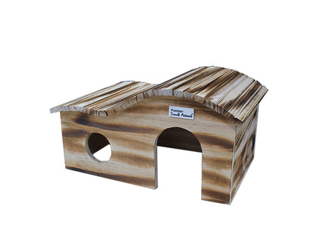 Premier Pet Natural Curved Roof Small Animal Hut
