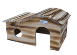 Premier Pet Natural Curved Roof Small Animal Hut