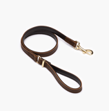 EzyDog Oxford Dog Leash Brown