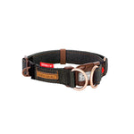 EzyDog Double Up Dog Collar Black Denim