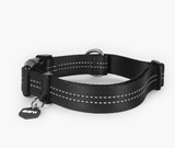 EzyDog Essential Adjustable Dog Collar Black [SZ:SMALL]