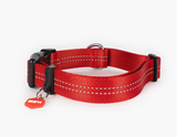 EzyDog Essential Adjustable Dog Collar Red [SZ:SMALL]