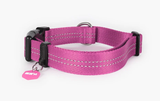 EzyDog Essential Adjustable Dog Collar Pink [SZ:SMALL]