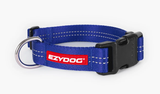 EzyDog Essential Adjustable Dog Collar Blue [SZ:SMALL]