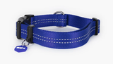 EzyDog Essential Adjustable Dog Collar Blue [SZ:SMALL]