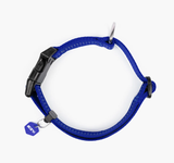 EzyDog Essential Adjustable Dog Collar Blue [SZ:SMALL]