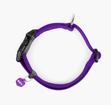 EzyDog Essential Adjustable Dog Collar Purple [SZ:SMALL]